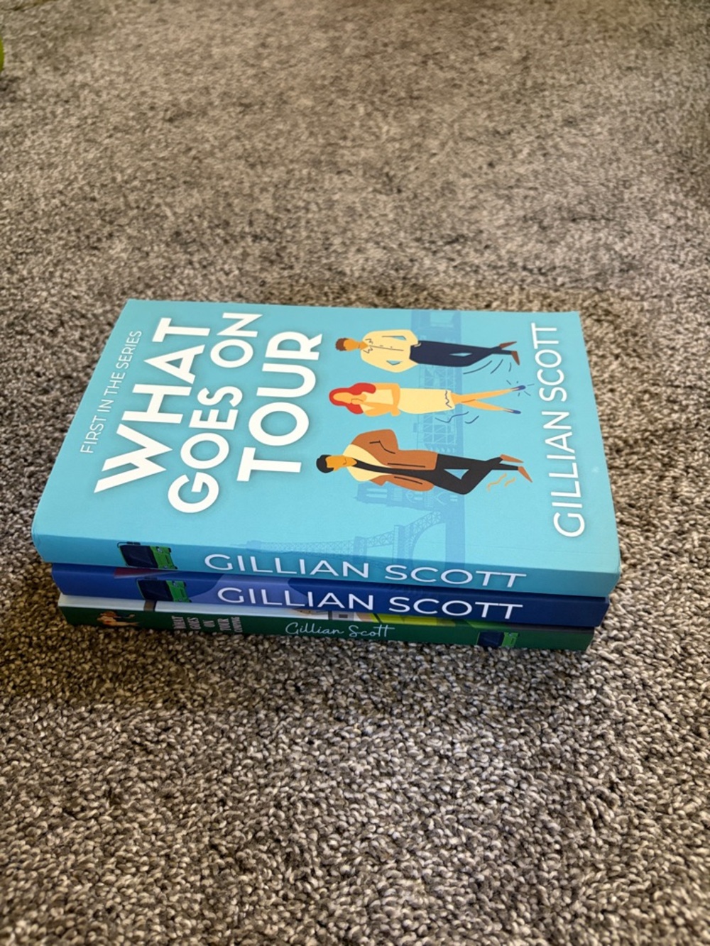 What Goes On Tour Series by Gillian Scott - Books 1-3